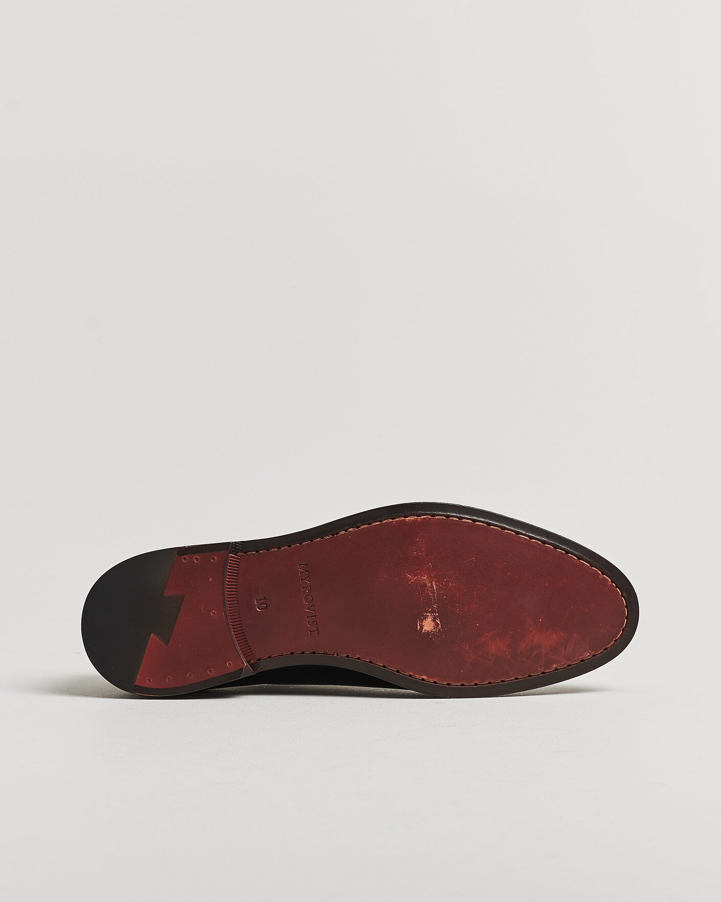 Herre | Pre-owned Randsyede sko | Pre-owned | Myrqvist Drottningholm Patent Shoe Black UK10 - EU44