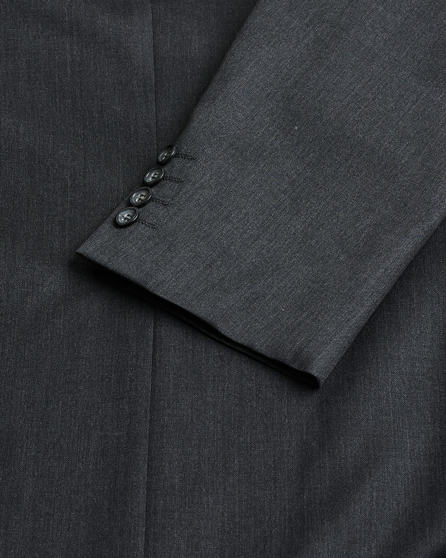 Herre | Pre-owned Jakkesæt | Pre-owned | Oscar Jacobson Vintage Wool Suit Dark Grey 50