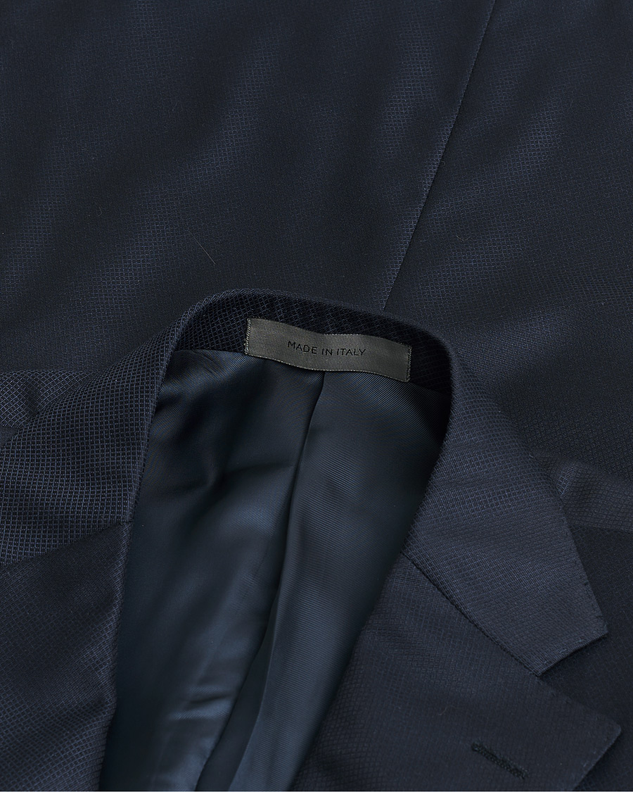 Herre | Pre-owned Jakkesæt | Pre-owned | Corneliani Wool Suit Navy 50