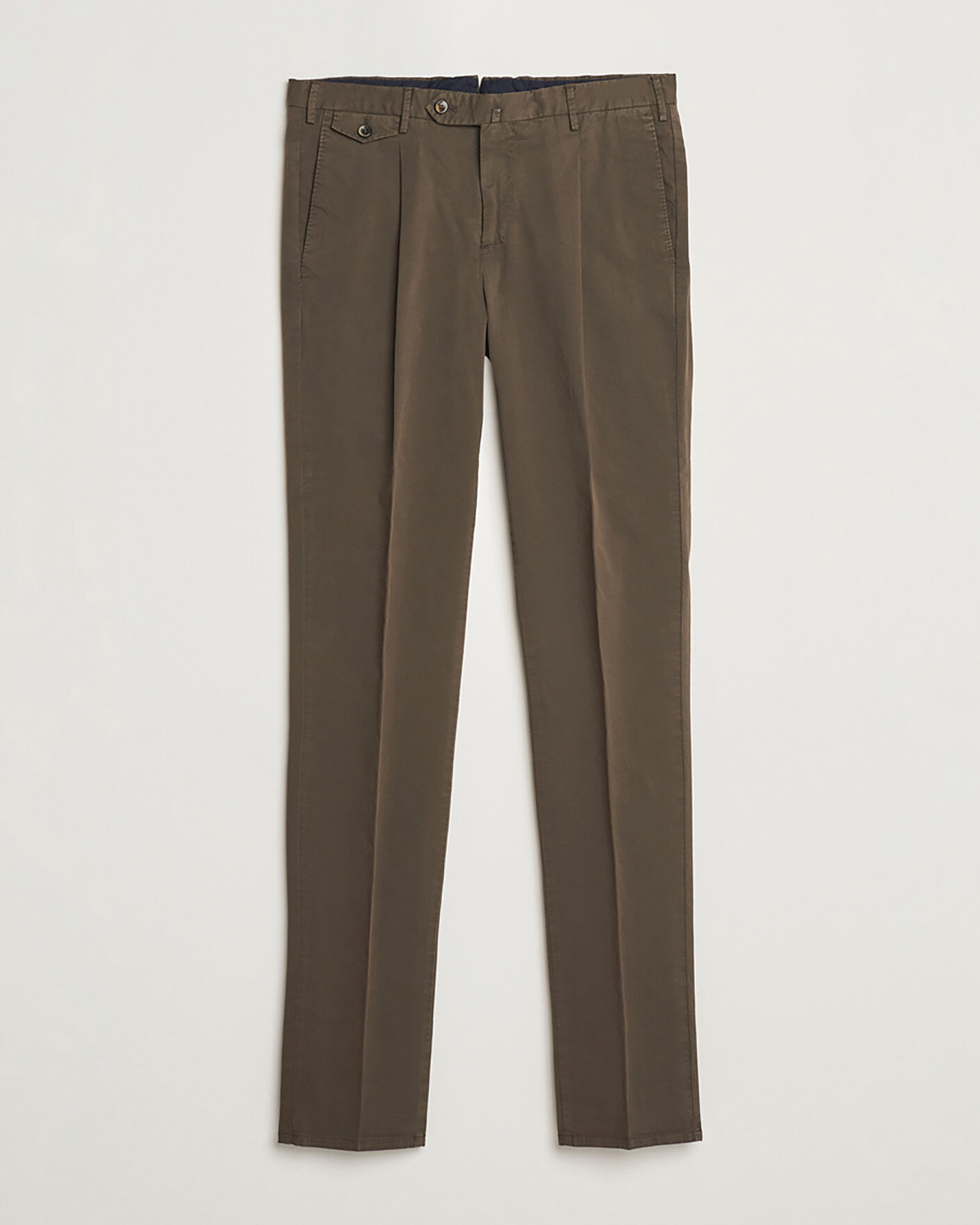Herre | Pre-owned Bukser | Pre-owned | PT01 Gentleman Fit Cotton/Stretch Trousers Brown 52