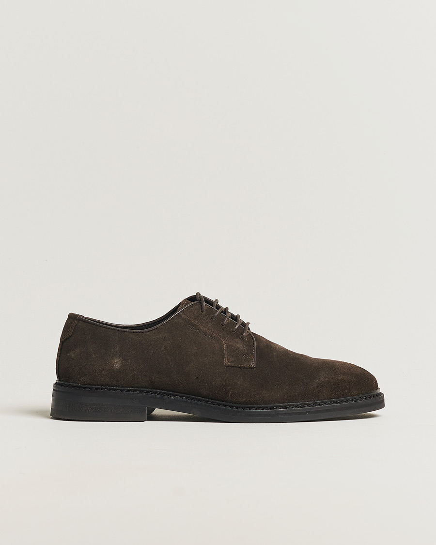 Herre | GANT Bidford Suede Derby Ebony Brown | Pre-owned | GANT Bidford Suede Derby Ebony Brown