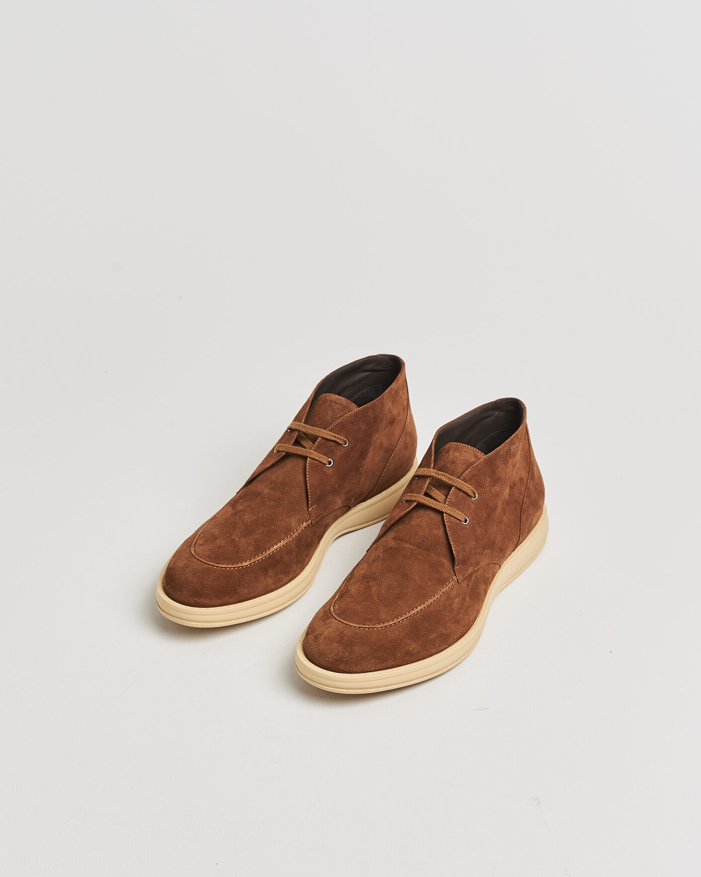 Herre | Pre-owned Sko | Pre-owned | Brioni Journey Desert Boot Brown Suede UK10 - EU44