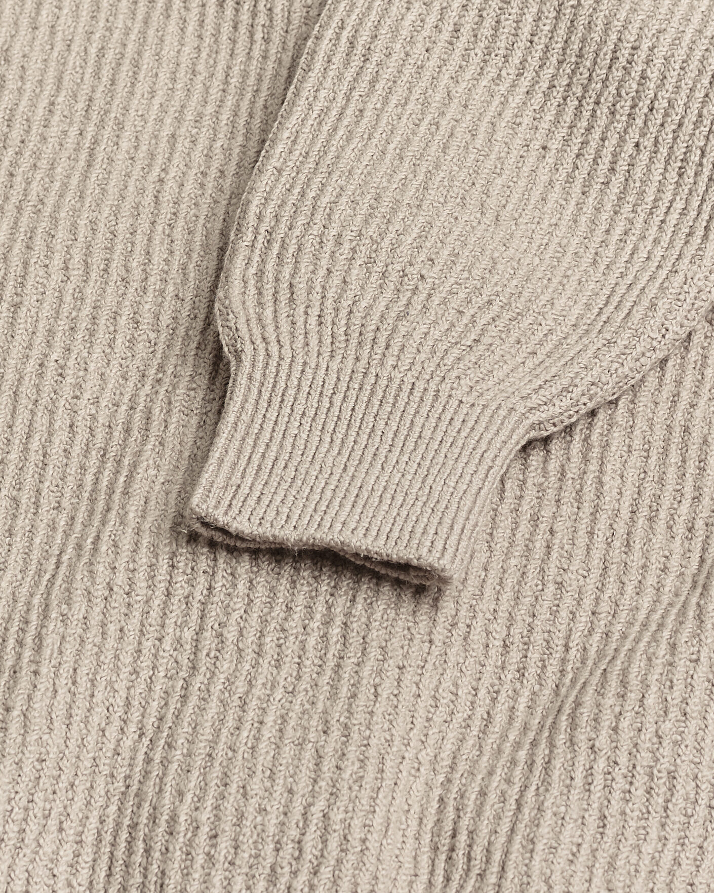 Herre | Pre-owned Trøjer | Pre-owned | Brunello Cucinelli Heavy Rib Shawl Cardigan Beige 52