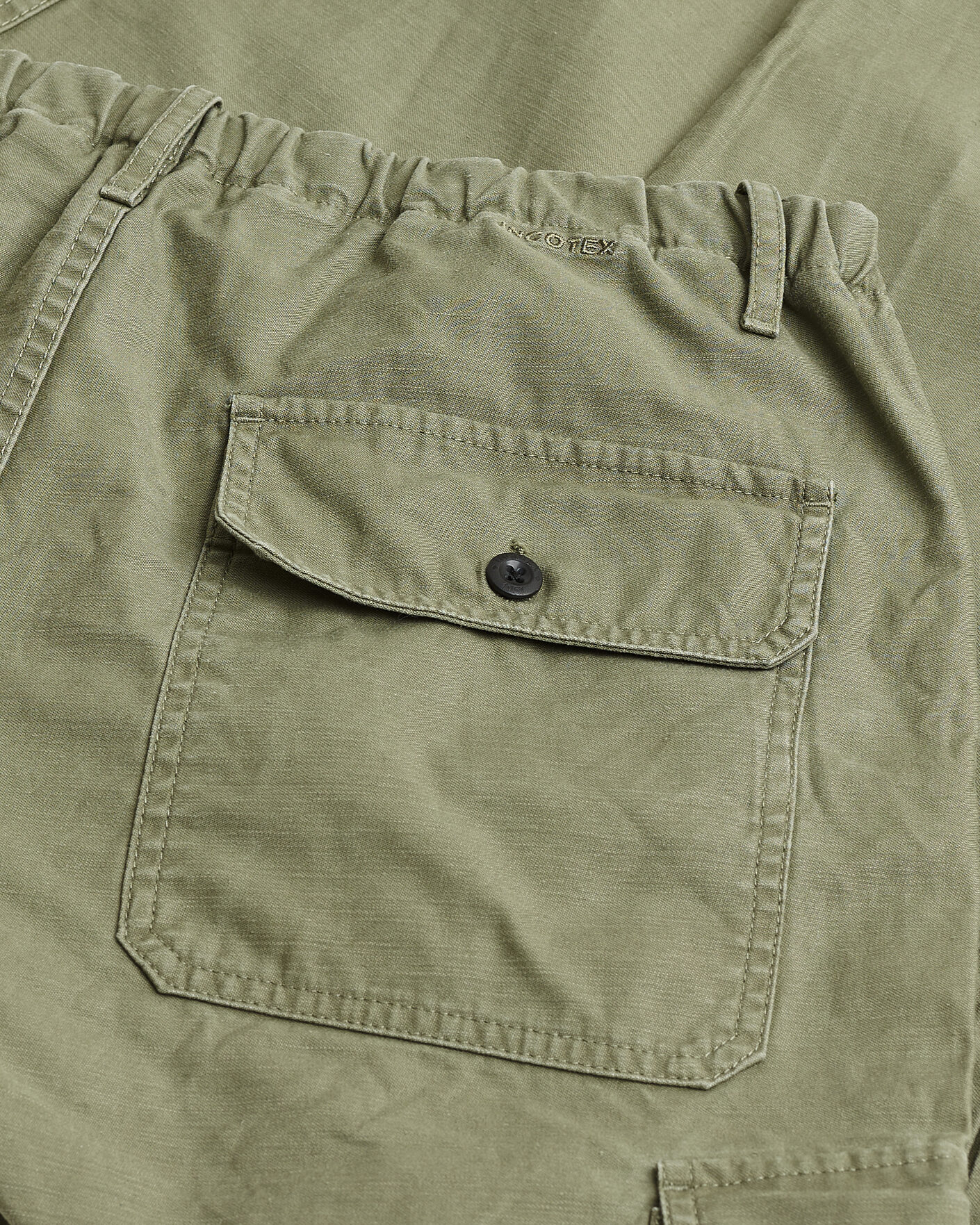 Herre | Pre-owned Bukser | Pre-owned | Incotex Regular Fit Cargo Pants Military W34