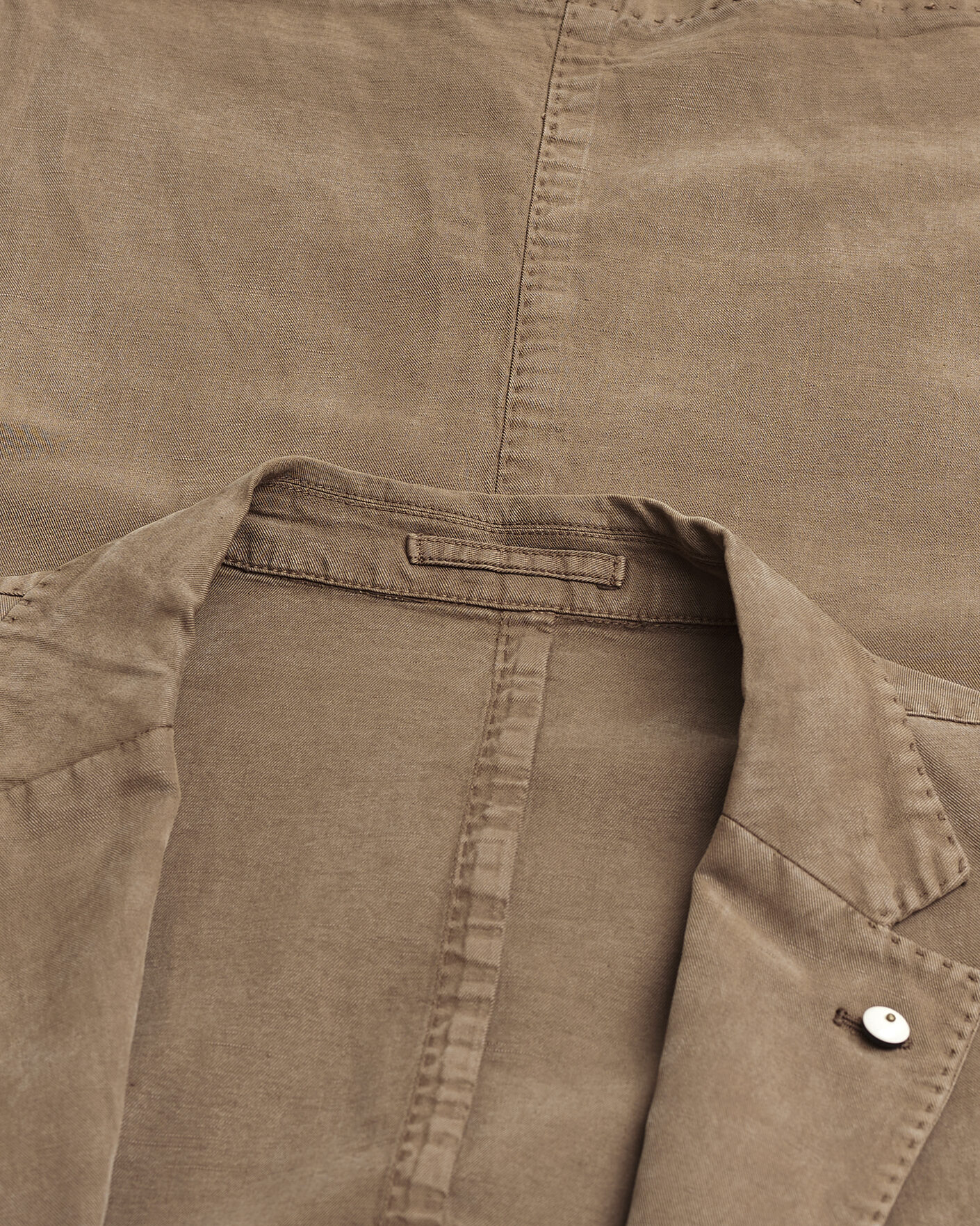 Herre | Pre-owned Blazere | Pre-owned | L.B.M. 1911 Jack Regular Fit Cotton Blend Blazer Taupe 54