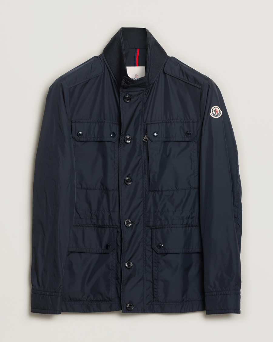 Herre | Jakker | Pre-owned | Moncler Lez Field Jacket Navy