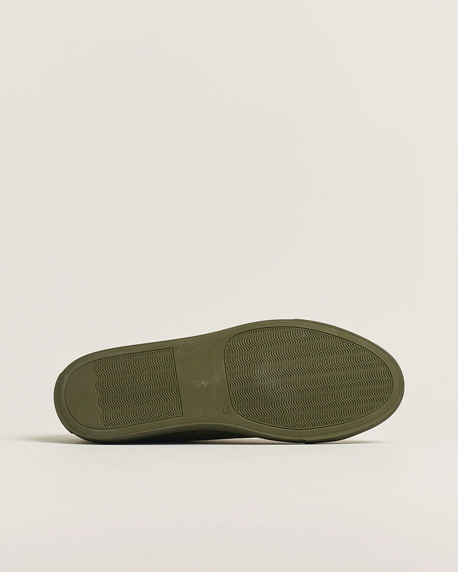 Herre | Common Projects Original Achilles Suede Sneaker Army Green 40 | Pre-owned | Common Projects Original Achilles Suede Sneaker Army Green 40