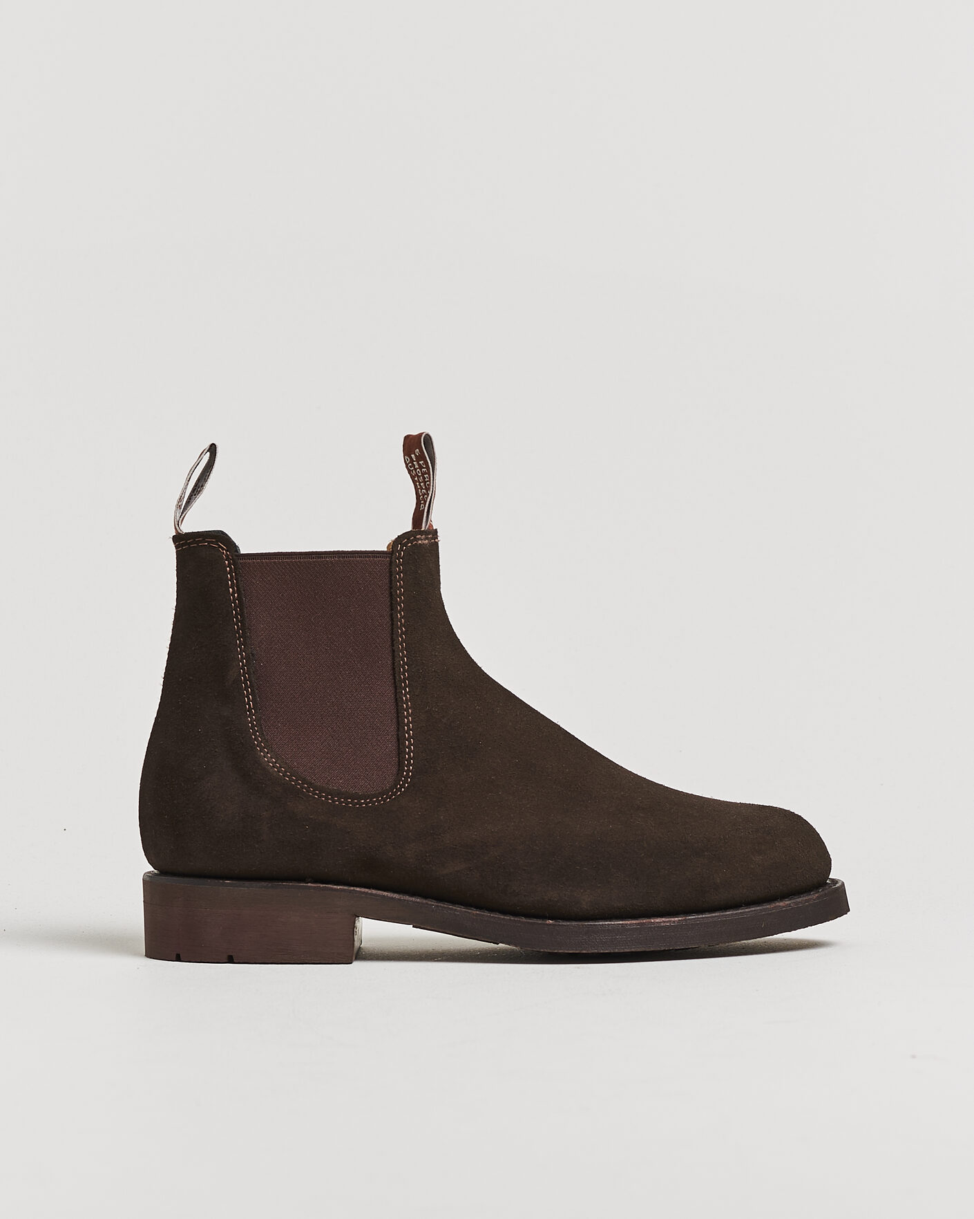 Herre | Pre-owned Randsyede sko | Pre-owned | R.M.Williams Gardener G Boot Chocolate Suede UK7 - EU41
