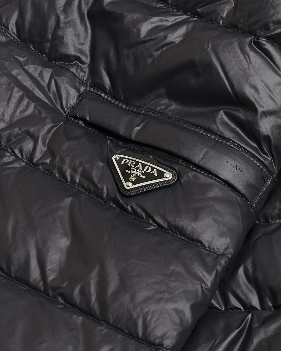 Herre | Pre-owned Jakker | Pre-owned | Prada Lightweight Nylon Down Jacket Black 54