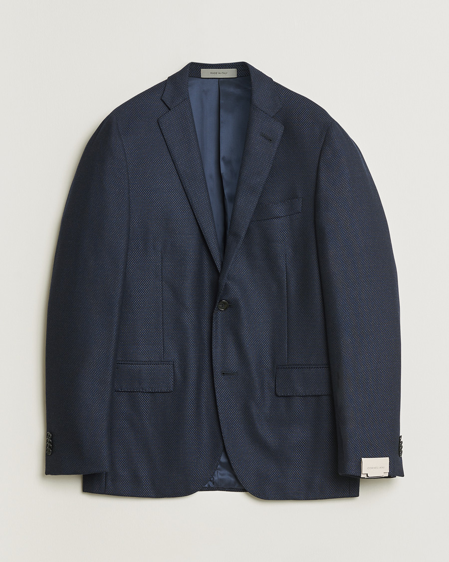 Herre | Pre-owned Blazere | Pre-owned | Corneliani Wool & Cashmere Blazer Navy 50