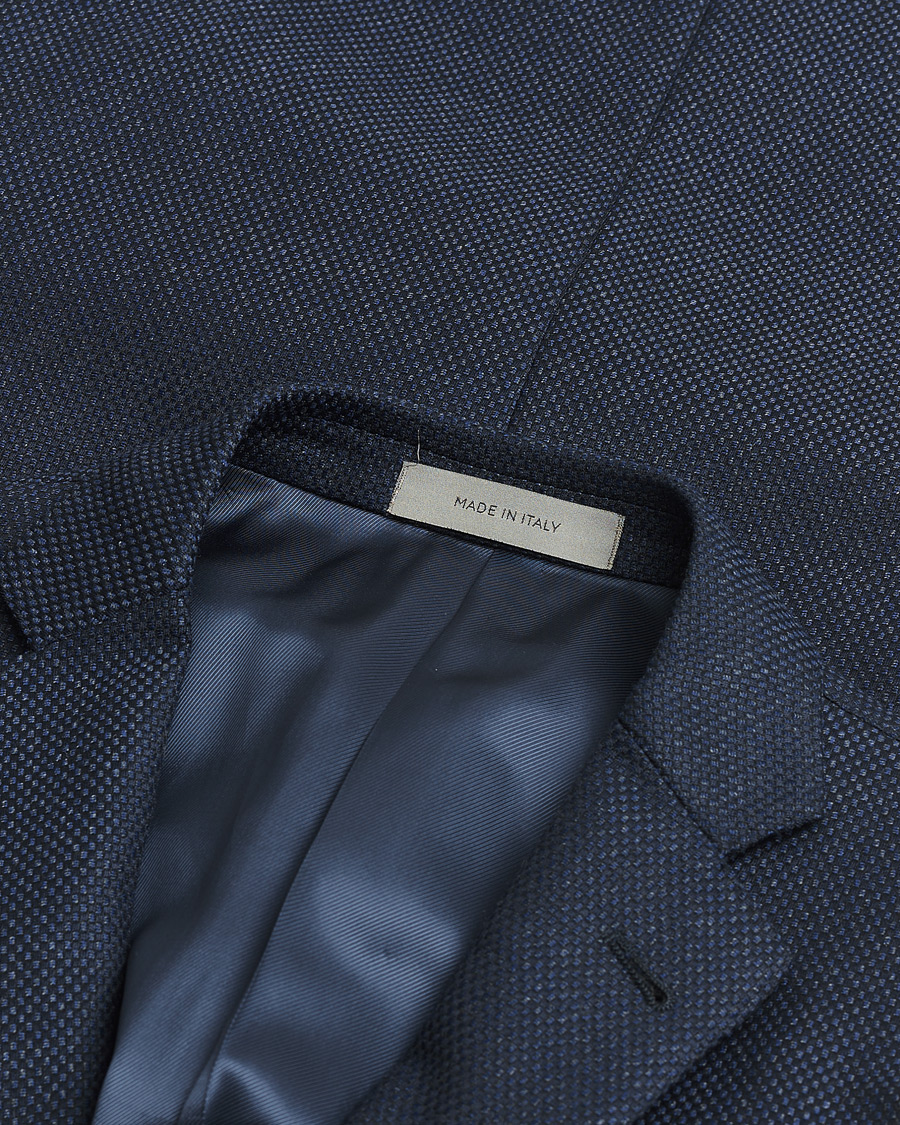 Herre | Pre-owned Blazere | Pre-owned | Corneliani Wool & Cashmere Blazer Navy 50