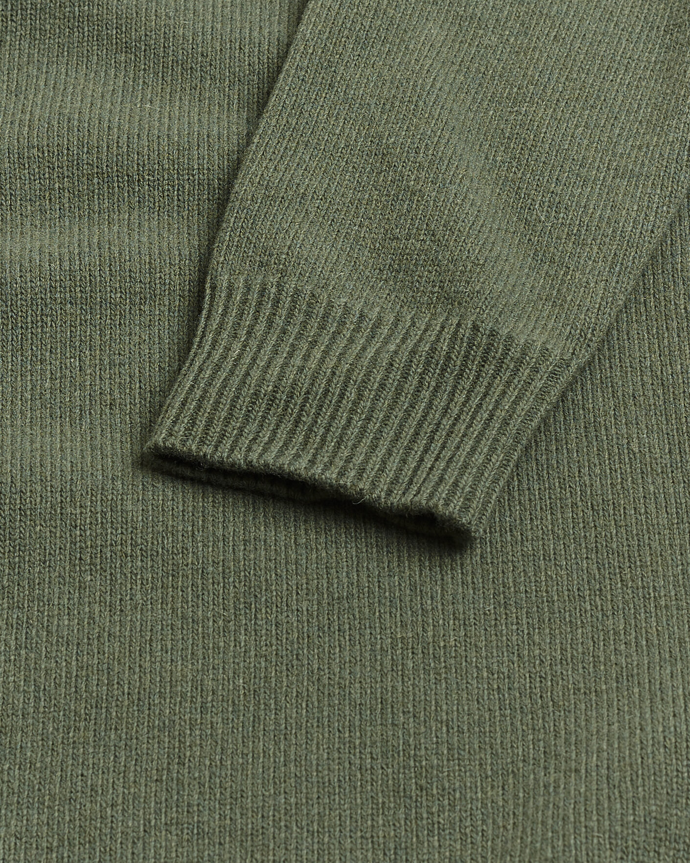 Herre | Pre-owned Trøjer | Pre-owned | Stone Island Knitted Lambswool Crew Neck Military Green M