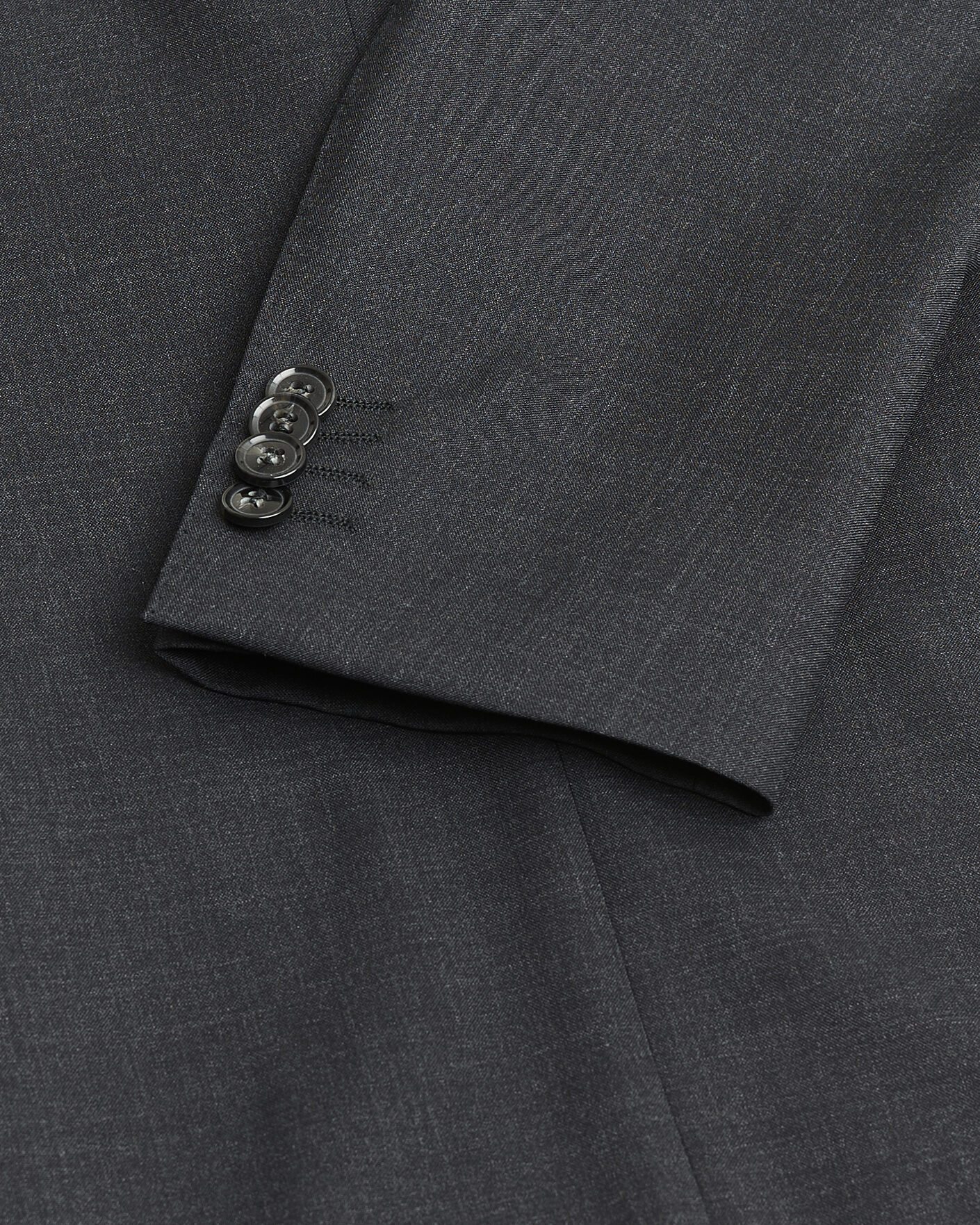 Herre | Pre-owned Jakkesæt | Pre-owned | Oscar Jacobson Ego Wool Suit Dark Grey 46