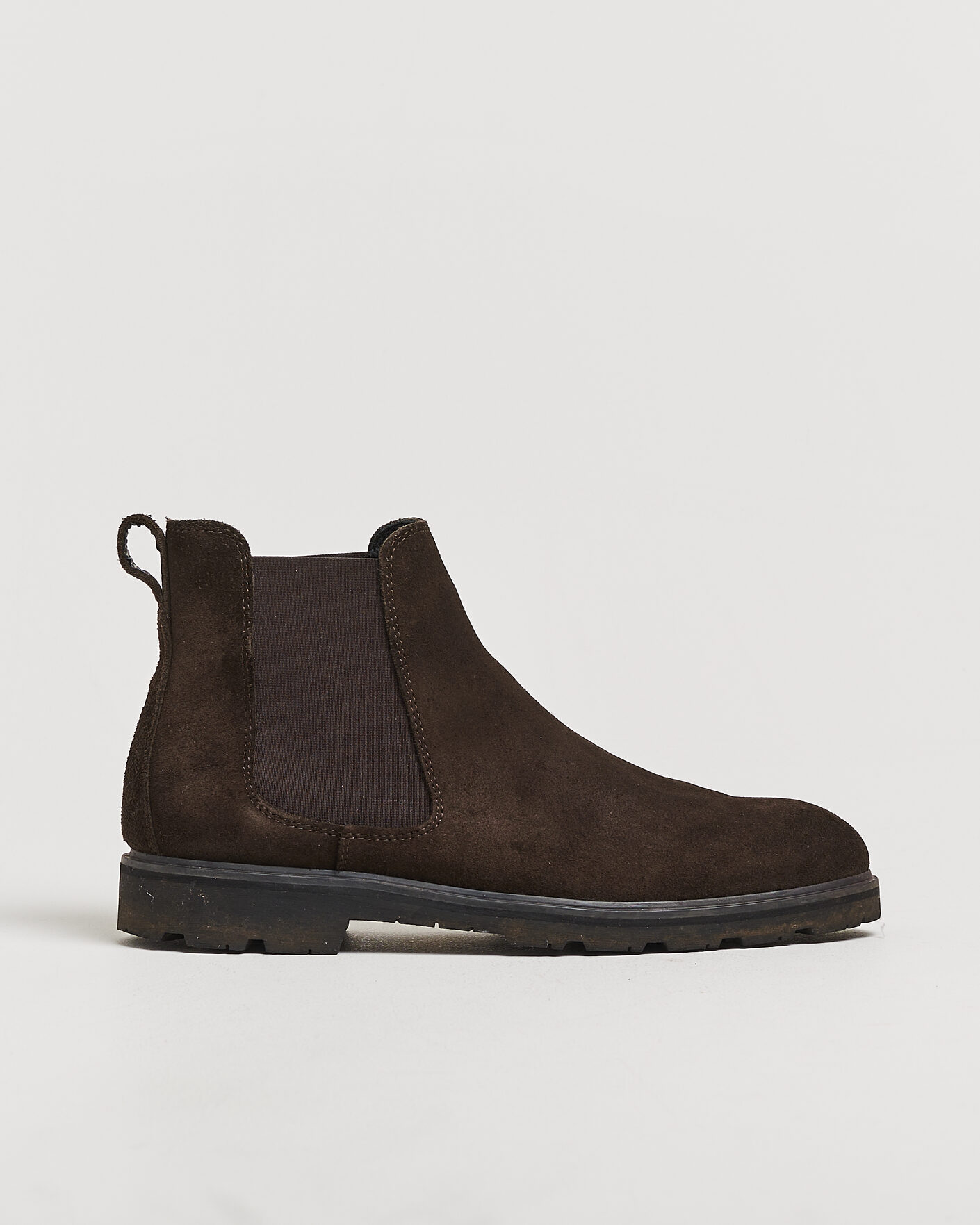 Herre | Pre-owned Sko | Pre-owned | UBR Thunder Chelsea Suede Boot Dark Brown 43