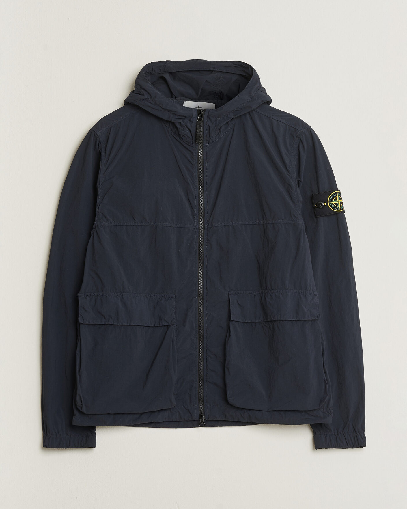 Herre | Pre-owned Jakker | Pre-owned | Stone Island Nylon Smerigliato-TC Short Parka Navy M