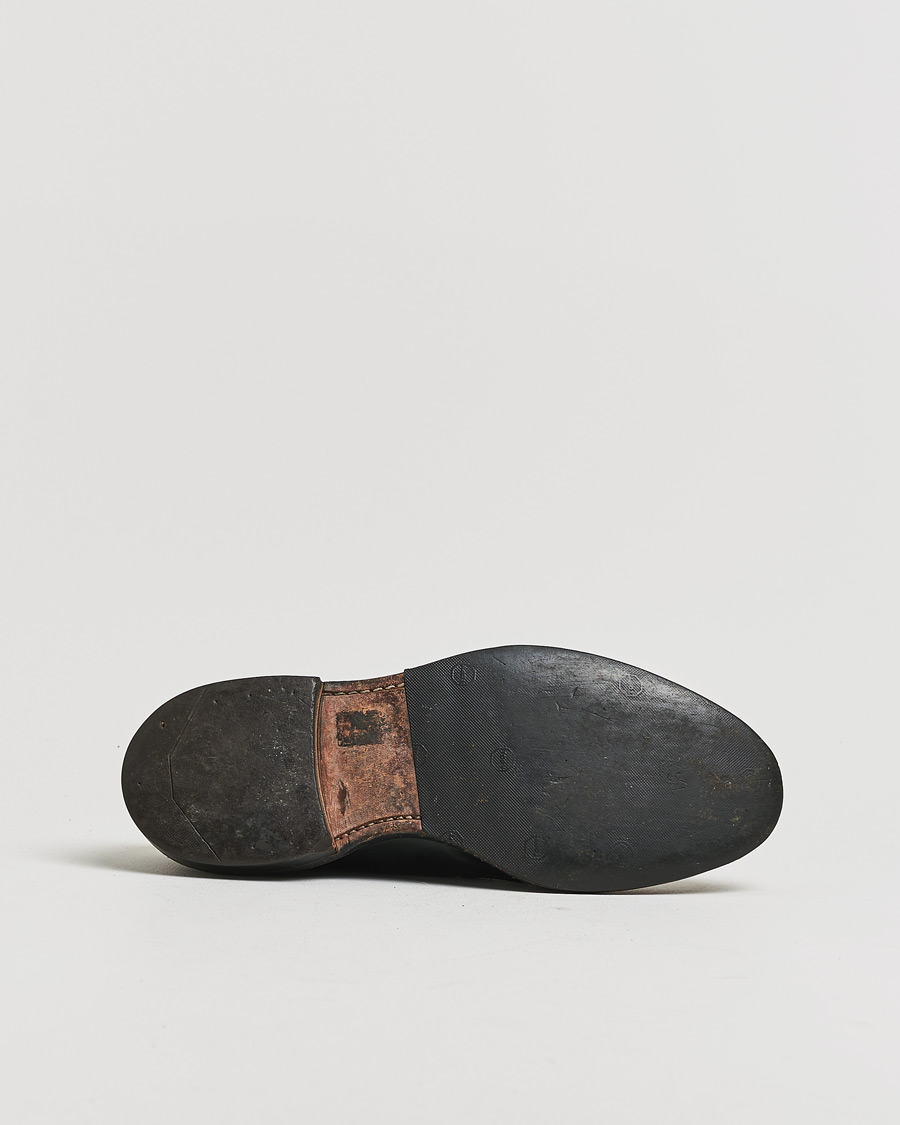 Herre | Pre-owned Randsyede sko | Pre-owned | Allen Edmonds Leeds Shell Cordovan Derby Black US8,5 - EU42