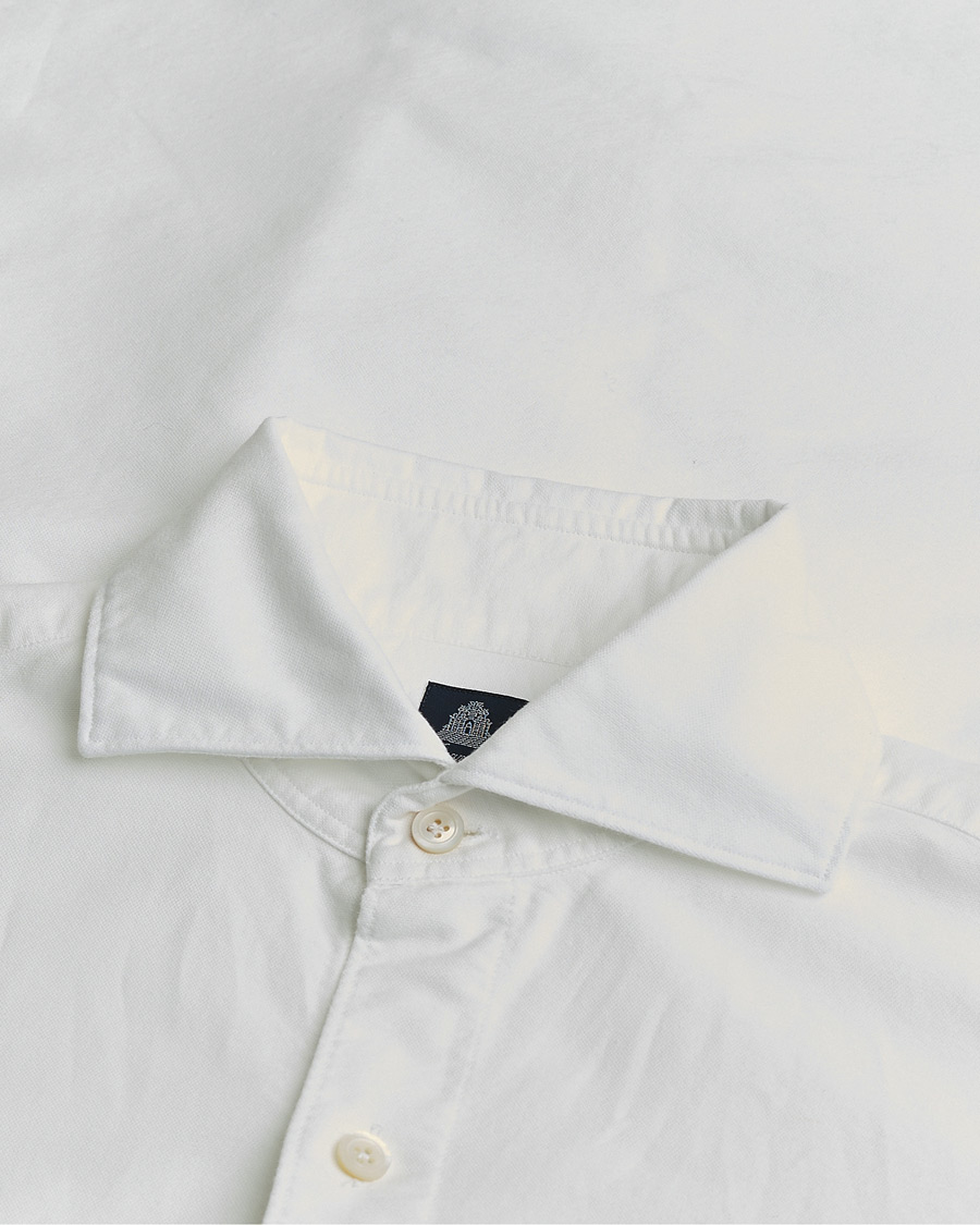 Herre | Pre-owned Skjorter | Pre-owned | Finamore Napoli Gaeta Oxford Cut Away Shirt White S