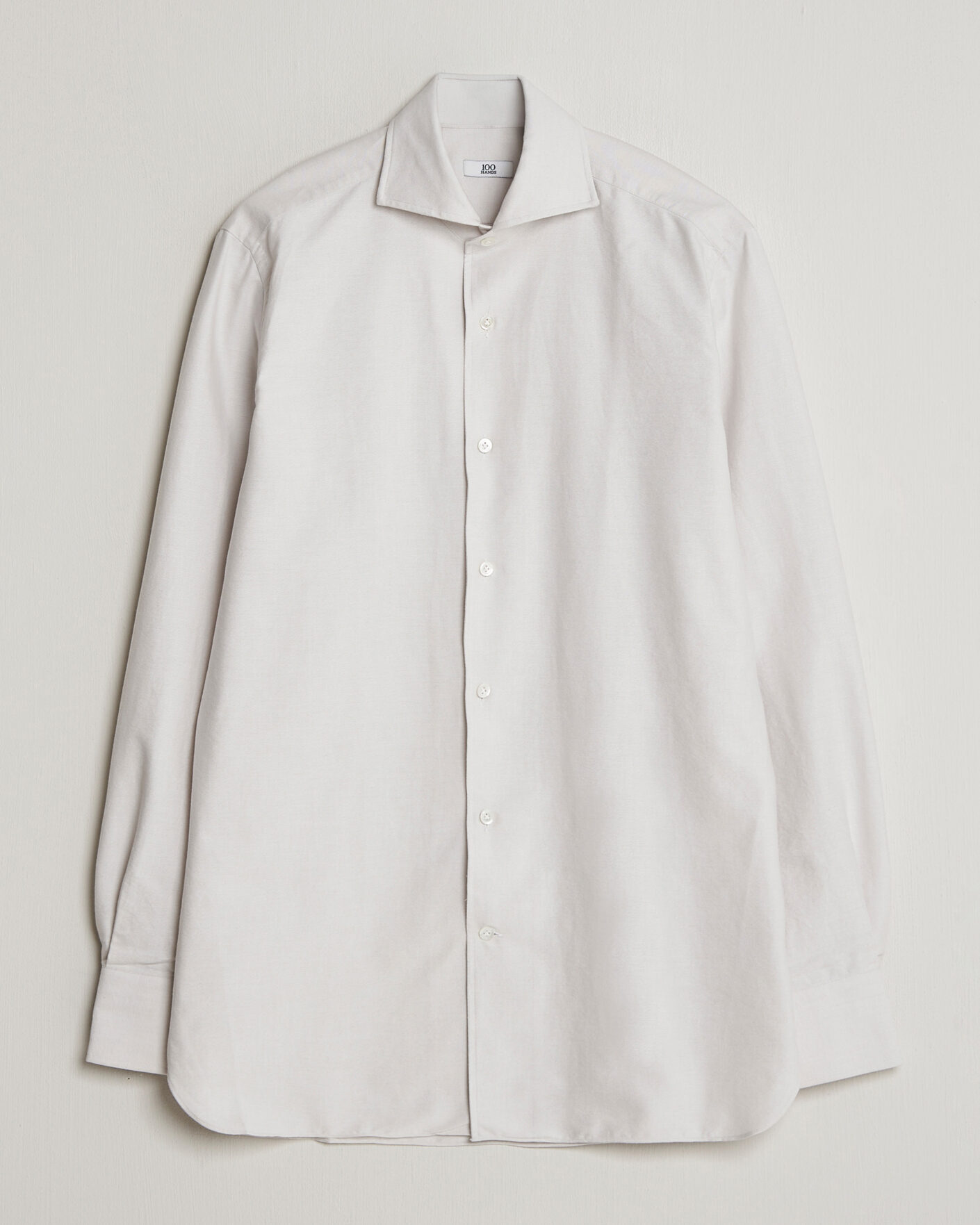 Herre | Pre-owned Skjorter | Pre-owned | 100Hands Washed Oxford Shirt Grey 41/16