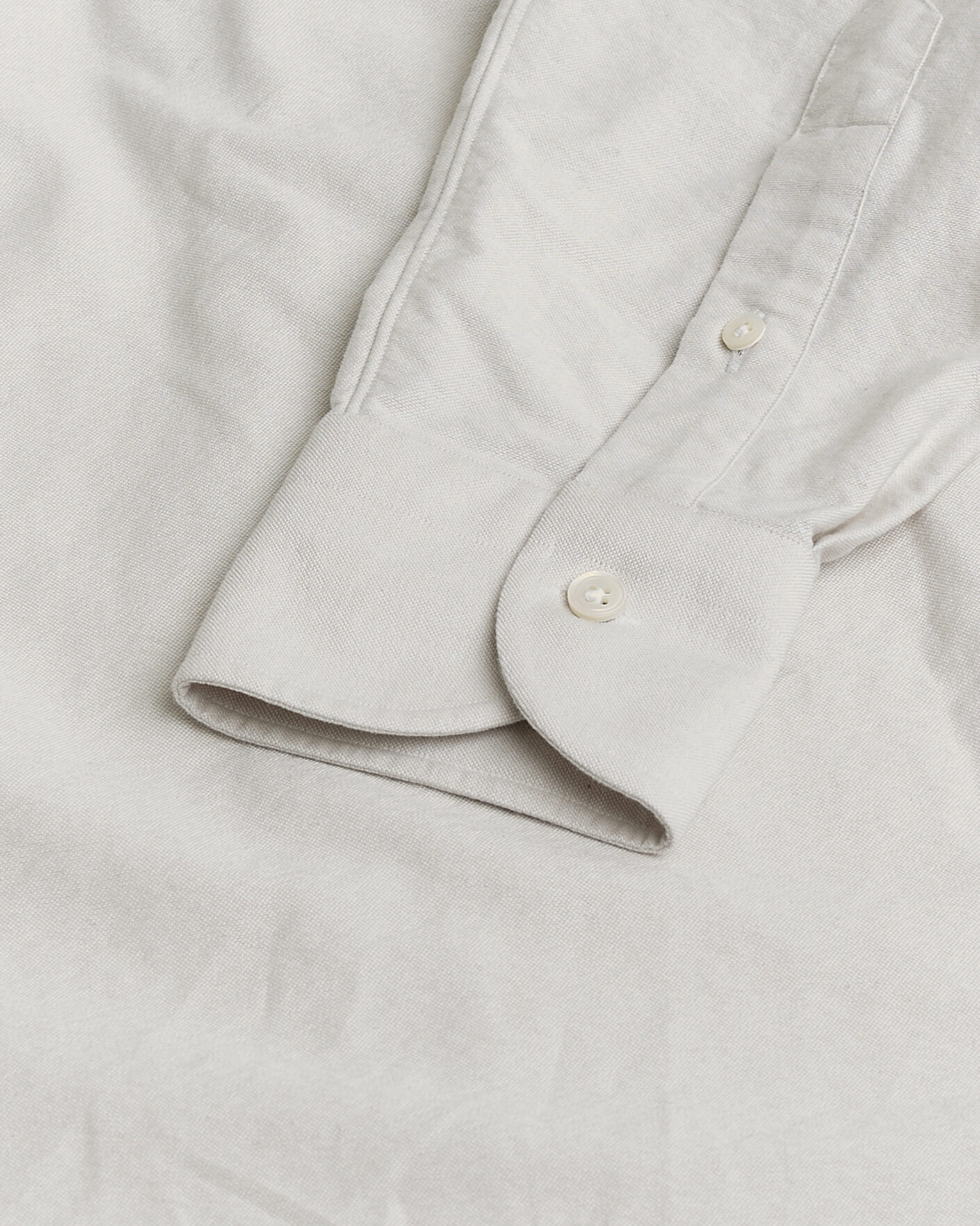 Herre | Pre-owned Skjorter | Pre-owned | 100Hands Washed Oxford Shirt Grey 41/16