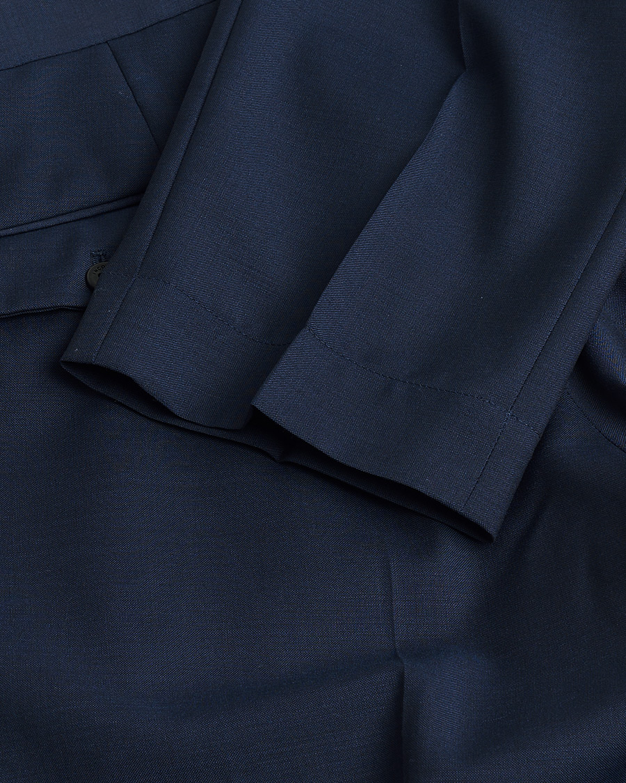 Herre | Pre-owned Bukser | Pre-owned | Incotex Tapered Fit Super 100s Wool Pants Navy 50