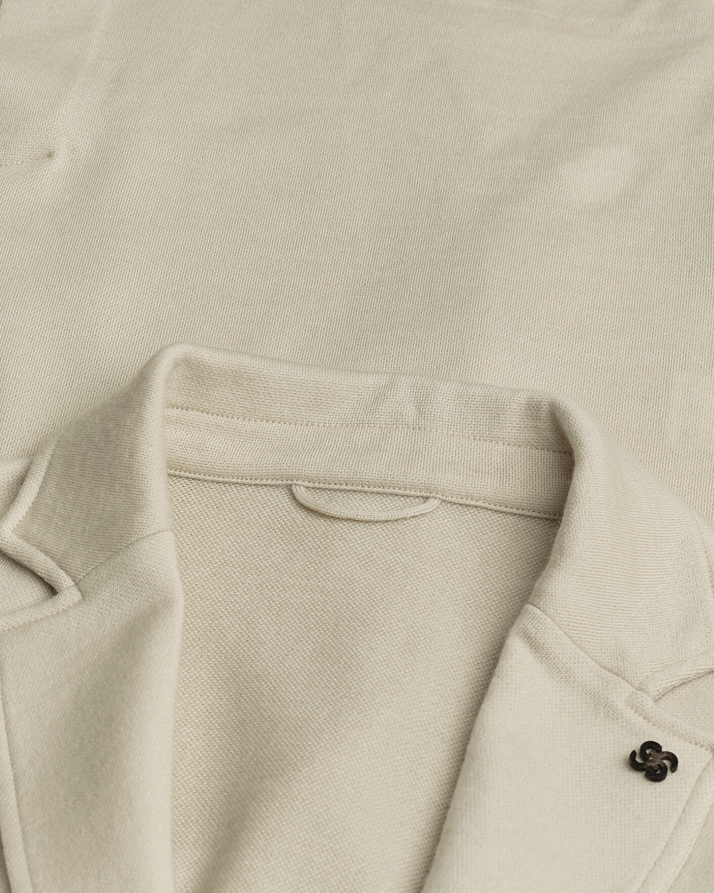 Herre | Pre-owned Blazere | Pre-owned | Gran Sasso Wool Knitted Blazer Cream 50