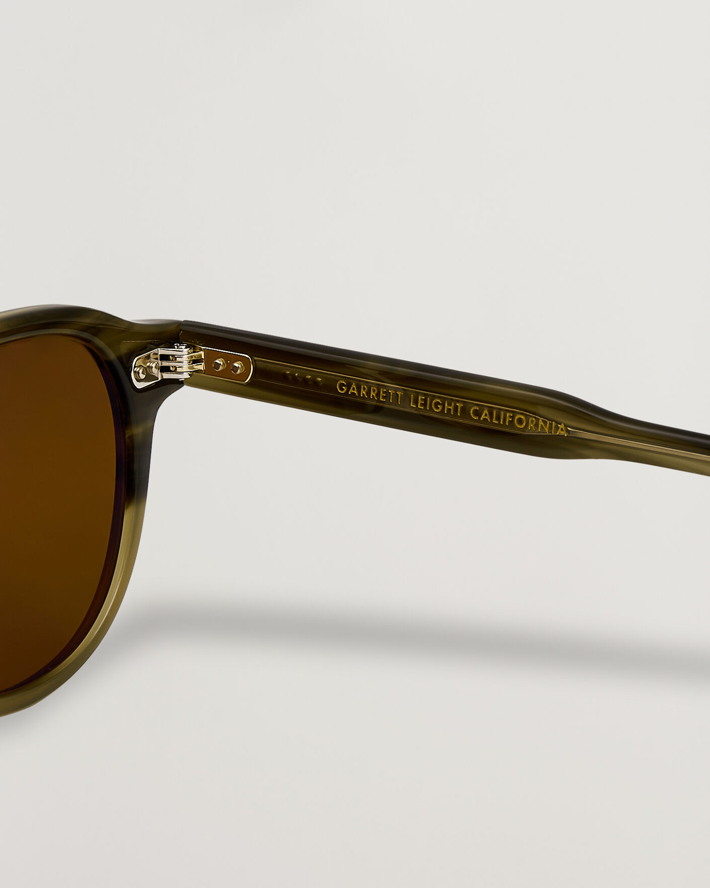 Herre | Pre-owned Tilbehør | Pre-owned | Garrett Leight Harding Sunglasses Army Drift