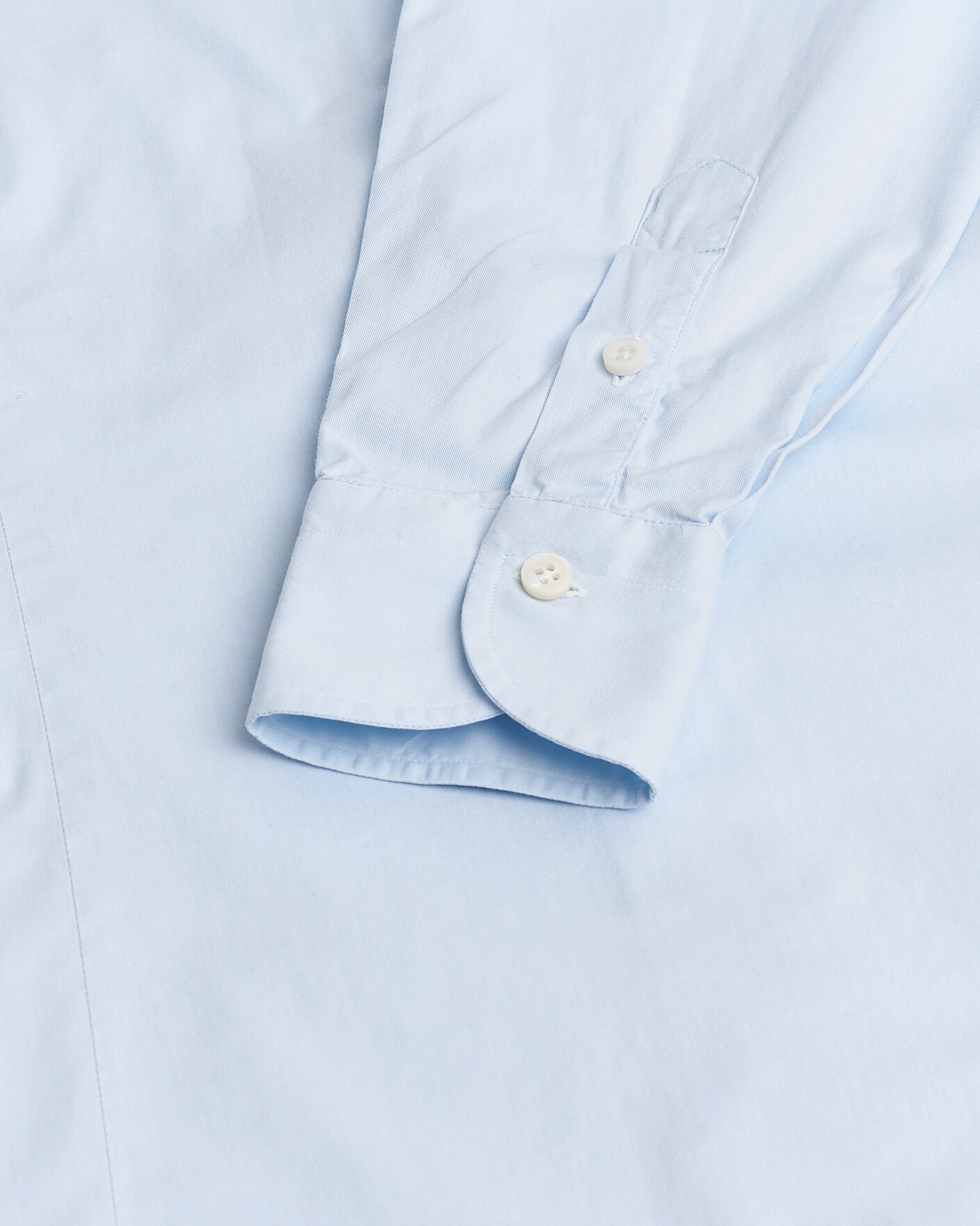 Herre | Pre-owned Skjorter | Pre-owned | Mazzarelli Soft Cotton Shirt Light Blue 39 - M