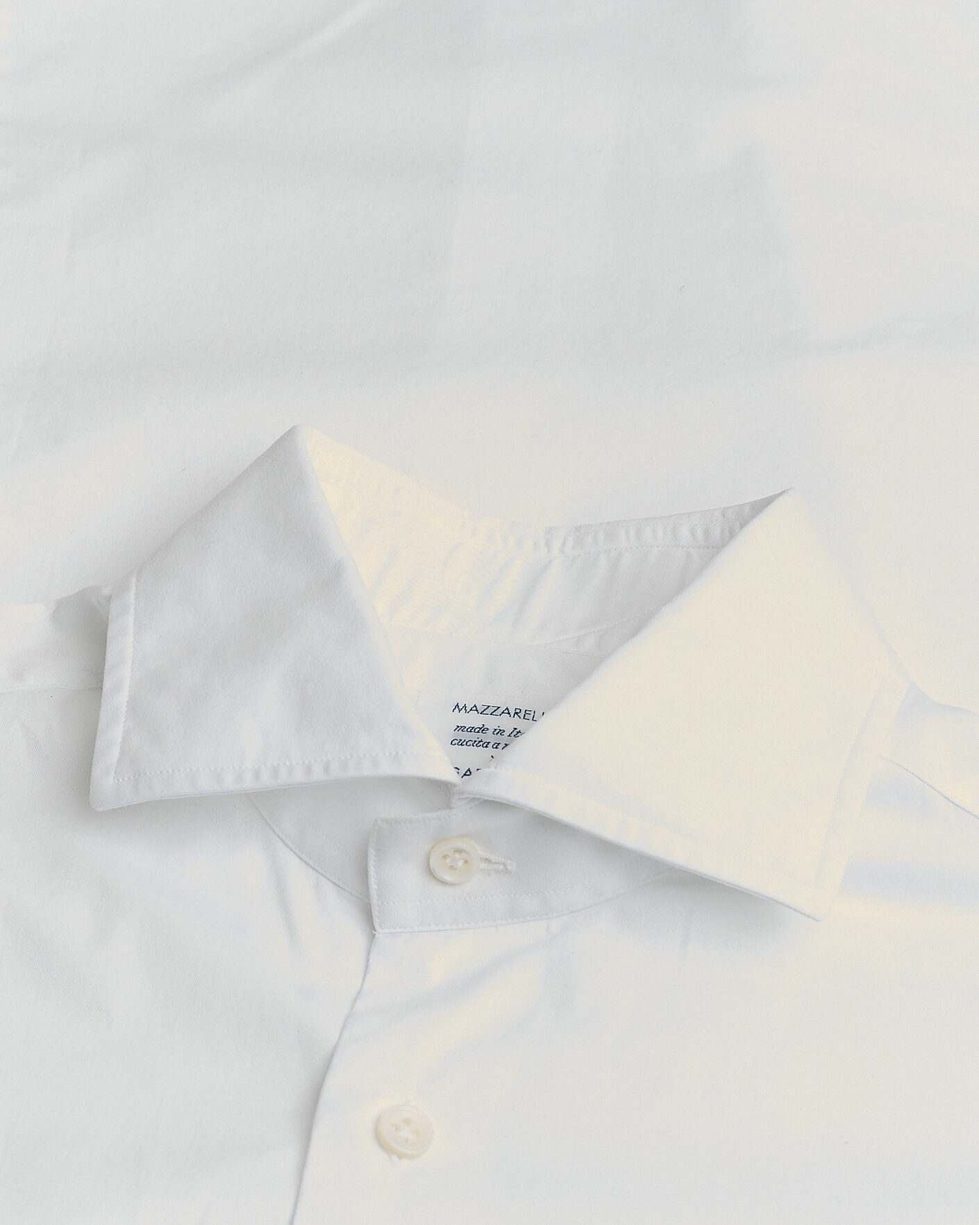 Herre | Pre-owned Skjorter | Pre-owned | Mazzarelli Soft Cotton Shirt White 39 - M