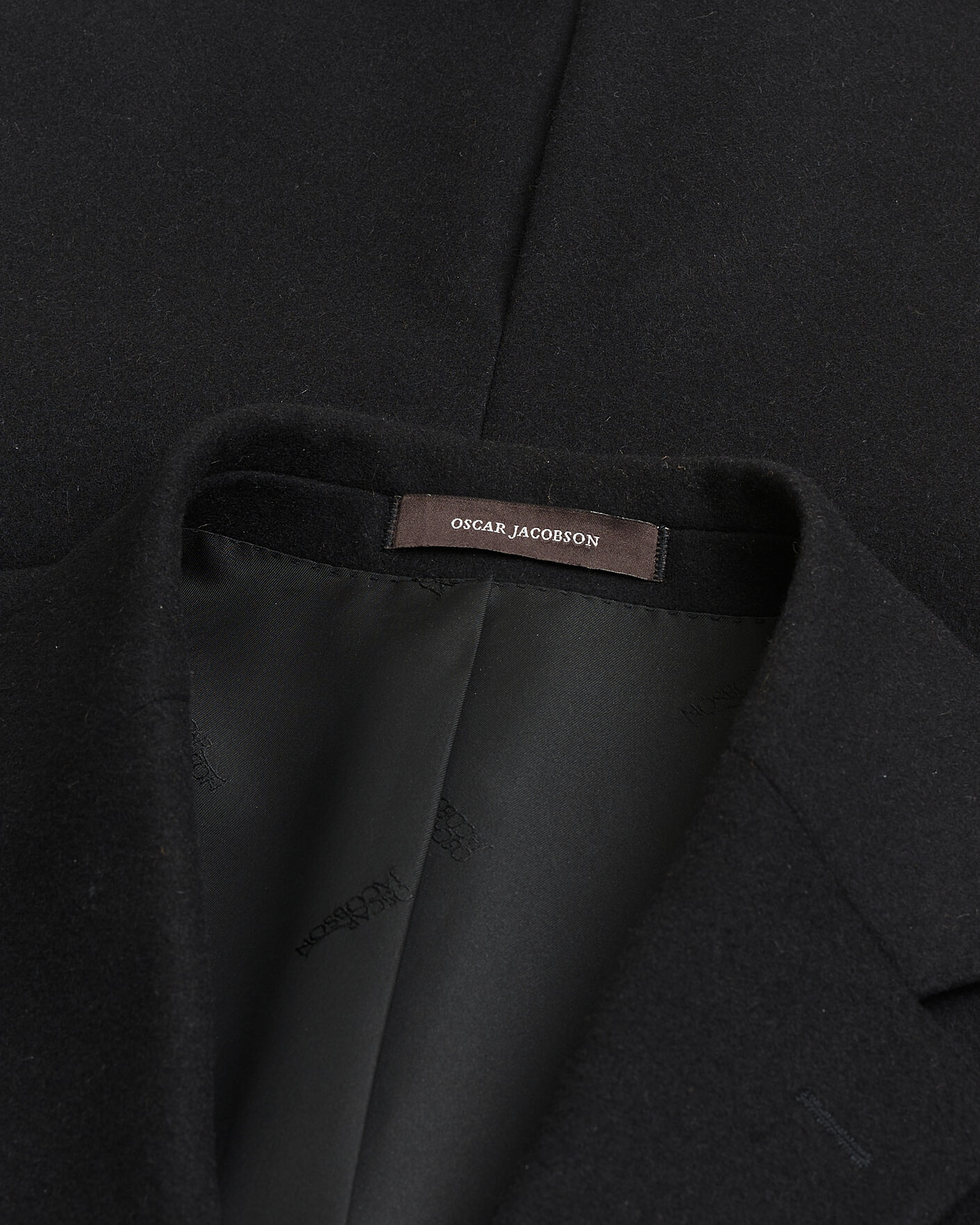 Herre | Pre-owned Jakker | Pre-owned | Oscar Jacobson Sonny Wool Coat Black 48