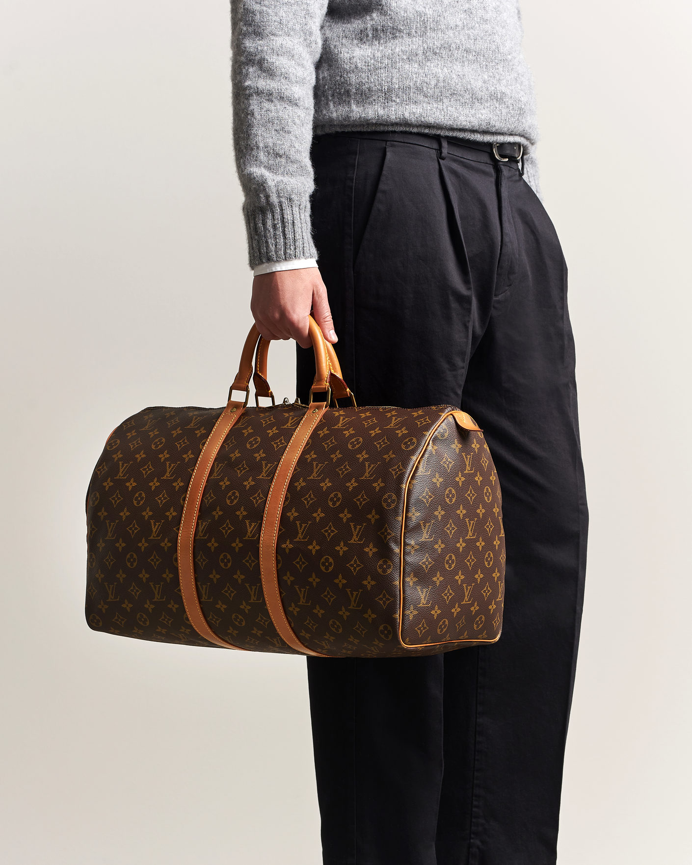 Herre | Pre-Owned & Vintage Bags | Louis Vuitton Pre-Owned | Keepall 50 Monogram