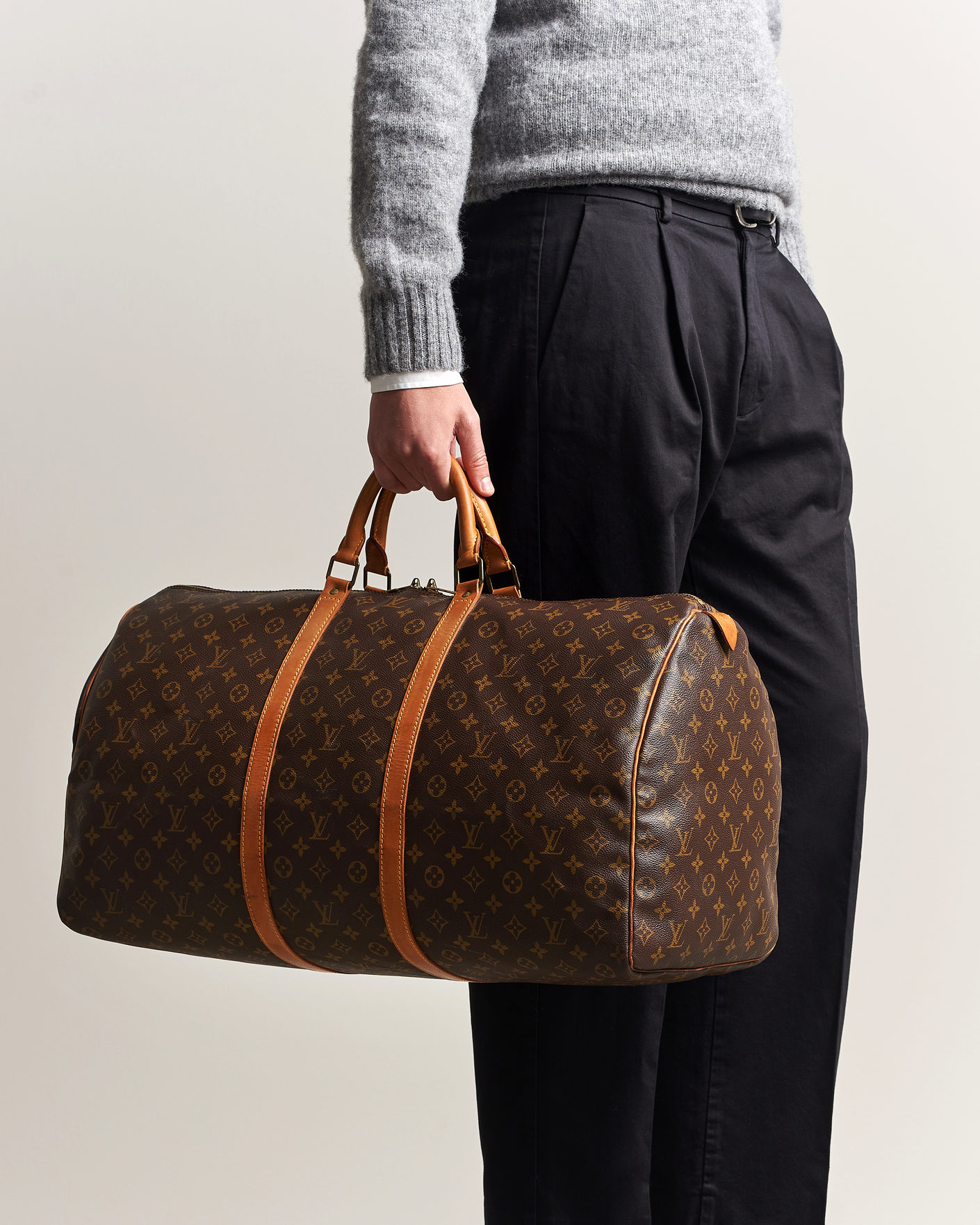 Herre | Pre-Owned & Vintage Bags | Louis Vuitton Pre-Owned | Keepall 60 Monogram