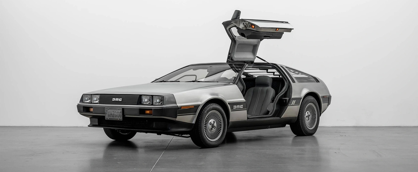 Vintagebiler i butikken: DeLorean DMC-12
