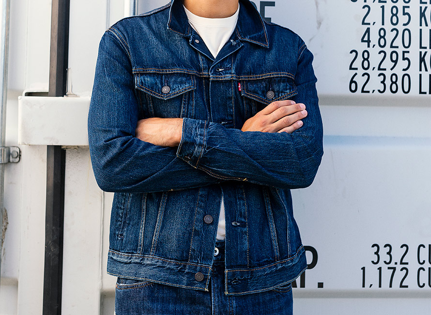 Kunsten at bære double denim