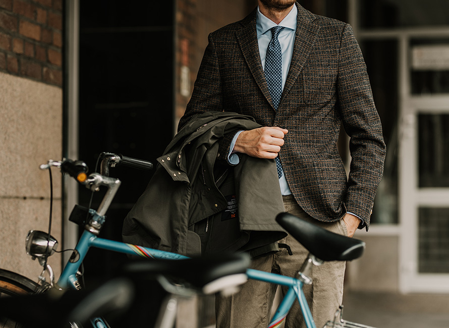 Ugens tøjvalg: På cykel til arbejdet 