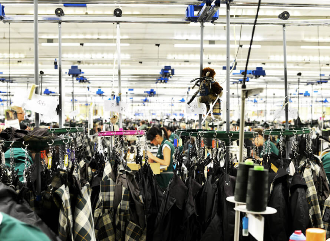 Besøg hos Barbour i Newcastle, England